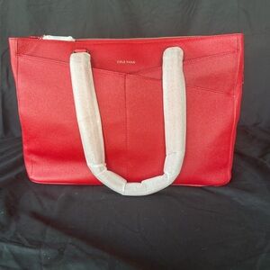 Cole Haan Vibrant Red Tote